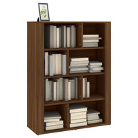 Thumbnail for Sideboard Braun Eichen-Optik 80x30x106 cm Holzwerkstoff