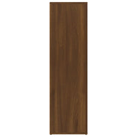 Thumbnail for Sideboard Braun Eichen-Optik 80x30x106 cm Holzwerkstoff