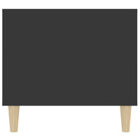 Thumbnail for Couchtisch Schwarz 90x49x45 cm Holzwerkstoff