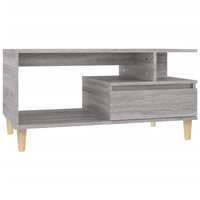 Thumbnail for Couchtisch Grau Sonoma 90x49x45 cm Holzwerkstoff