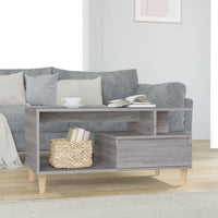 Thumbnail for Couchtisch Grau Sonoma 90x49x45 cm Holzwerkstoff