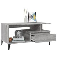 Thumbnail for Couchtisch Grau Sonoma 90x49x45 cm Holzwerkstoff