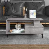 Thumbnail for Couchtisch Grau Sonoma 90x49x45 cm Holzwerkstoff