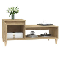 Thumbnail for Couchtisch Sonoma-Eiche 100x50x45 cm Holzwerkstoff
