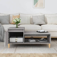 Thumbnail for Couchtisch Grau Sonoma 100x50x45 cm Holzwerkstoff