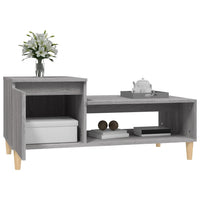 Thumbnail for Couchtisch Grau Sonoma 100x50x45 cm Holzwerkstoff