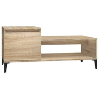 Thumbnail for Couchtisch Sonoma-Eiche 100x50x45 cm Holzwerkstoff