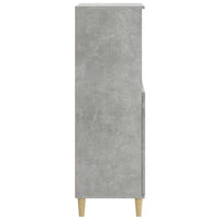 Thumbnail for Highboard Betongrau 60x36x110 cm Holzwerkstoff