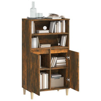 Thumbnail for Highboard Räuchereiche 60x36x110 cm Holzwerkstoff