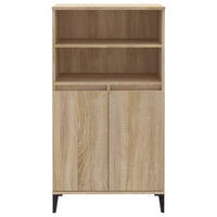 Thumbnail for Highboard Sonoma-Eiche 60x36x110 cm Holzwerkstoff