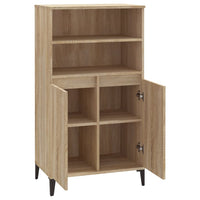 Thumbnail for Highboard Sonoma-Eiche 60x36x110 cm Holzwerkstoff