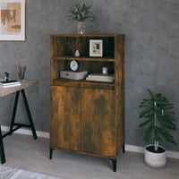 Thumbnail for Highboard Räuchereiche 60x36x110 cm Holzwerkstoff