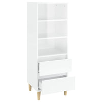 Thumbnail for Highboard Weiß 40x36x110 cm Holzwerkstoff