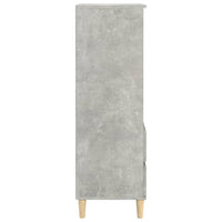 Thumbnail for Highboard Betongrau 40x36x110 cm Holzwerkstoff
