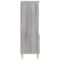 Thumbnail for Highboard Grau Sonoma 40x36x110 cm Holzwerkstoff