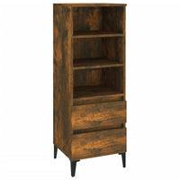 Thumbnail for Highboard Räuchereiche 40x36x110 cm Holzwerkstoff