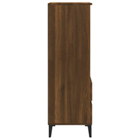 Thumbnail for Highboard Braun Eichen-Optik 40x36x110 cm Holzwerkstoff