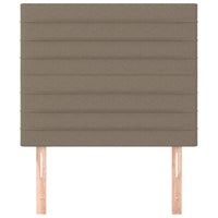 Thumbnail for Kopfteile 2 Stk. Taupe 90x5x78/88 cm Stoff