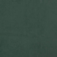 Thumbnail for Kopfteile 4 Stk. Dunkelgrün 72x5x78/88 cm Samt