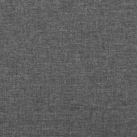 Thumbnail for Kopfteil mit Ohren Dunkelgrau 103x23x118/128 cm Stoff