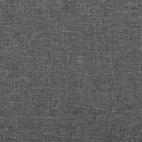 Thumbnail for Kopfteil mit Ohren Dunkelgrau 103x23x118/128 cm Stoff
