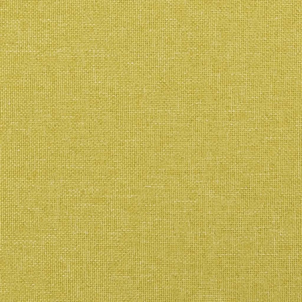 Kopfteil mit Ohren Grün 163x16x78/88 cm Stoff