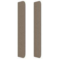 Thumbnail for Kopfteil mit Ohren Taupe 83x16x118/128 cm Stoff