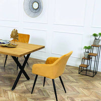 Thumbnail for Home&Styling Pflanzenständer mit 4 Ablagen Natur und Schwarz