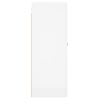 Thumbnail for Wandschränke 2 Stk. Hochglanz-Weiß 69,5x34x90 cm