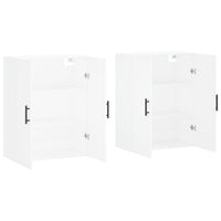 Thumbnail for Wandschränke 2 Stk. Weiß 69,5x34x90 cm