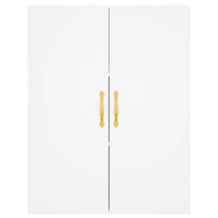 Thumbnail for Highboard Weiß 69,5x34x180 cm Holzwerkstoff