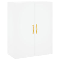 Thumbnail for Highboard Weiß 69,5x34x180 cm Holzwerkstoff