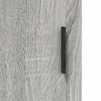Thumbnail for Highboard Grau Sonoma 69,5x34x180 cm Holzwerkstoff