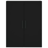 Thumbnail for Highboard Schwarz 69,5x34x180 cm Holzwerkstoff