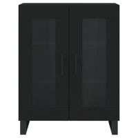 Thumbnail for Highboard Schwarz 69,5x34x180 cm Holzwerkstoff