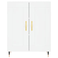 Thumbnail for Highboard Weiß 69,5x34x180 cm Holzwerkstoff