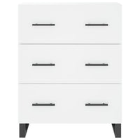 Thumbnail for Highboard Weiß 69,5x34x180 cm Holzwerkstoff