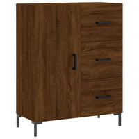 Thumbnail for Highboard Braun Eichen-Optik 69,5x34x180 cm Holzwerkstoff