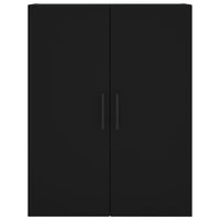 Thumbnail for Highboard Schwarz 69,5x34x180 cm Holzwerkstoff