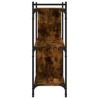 Thumbnail for Bücherregal 3 Böden Räuchereiche 76x32x88 cm Holzwerkstoff