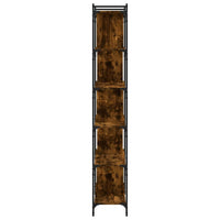 Thumbnail for Bücherregal 6 Böden Räuchereiche 76x32x192 cm Holzwerkstoff