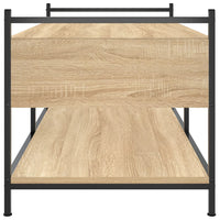 Thumbnail for Couchtisch Sonoma-Eiche 99x50x50 cm Holzwerkstoff