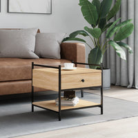 Thumbnail for Couchtisch Sonoma-Eiche 50x50x50 cm Holzwerkstoff