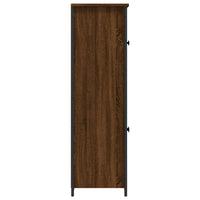 Thumbnail for Highboard Braun Eichen-Optik 62x32x106,5 cm Holzwerkstoff