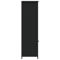 Thumbnail for Highboard Schwarz 62x36x121,5 cm Holzwerkstoff