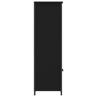 Thumbnail for Highboard Schwarz 62x32x103,5 cm Holzwerkstoff