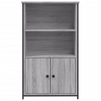 Thumbnail for Highboard Grau Sonoma 62x32x103,5 cm Holzwerkstoff