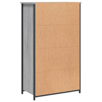Thumbnail for Highboard Grau Sonoma 62x32x103,5 cm Holzwerkstoff