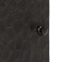 Thumbnail for Beistellschrank Schwarz 40x33x75 cm Massivholz Mango