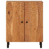 Thumbnail for Beistellschrank 60x33x75 cm Massivholz Akazie